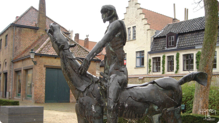 벨기에 브뤼헤(Brugge)에서 본 성기